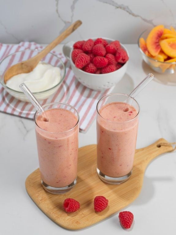 Raspberry and Flaxseed Smoothie