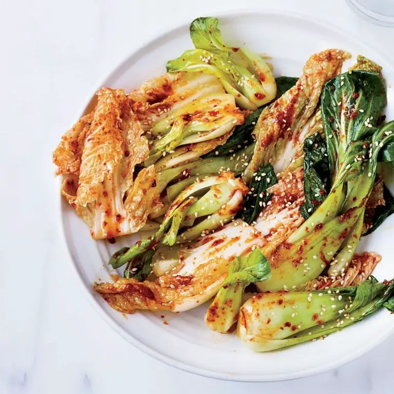 Raw Cabbage Kimchi