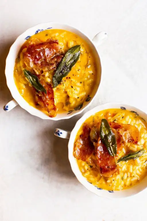 Red Kuri Squash Risotto with Parmesan