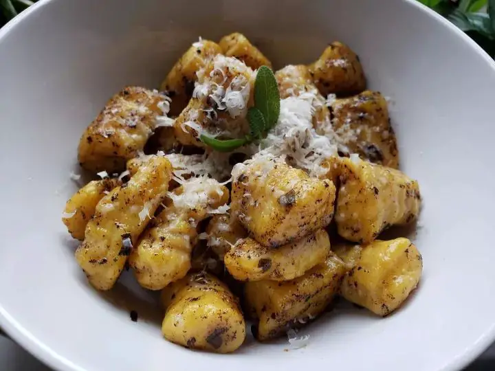 Red Kuri Squash and Sage Gnocchi