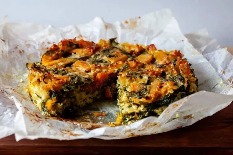 Red Kuri Squash and Spinach Lasagna