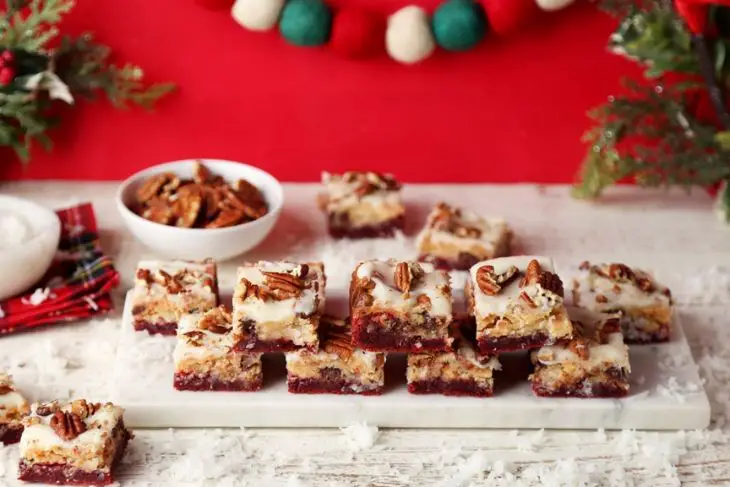Red Velvet Magic Bars