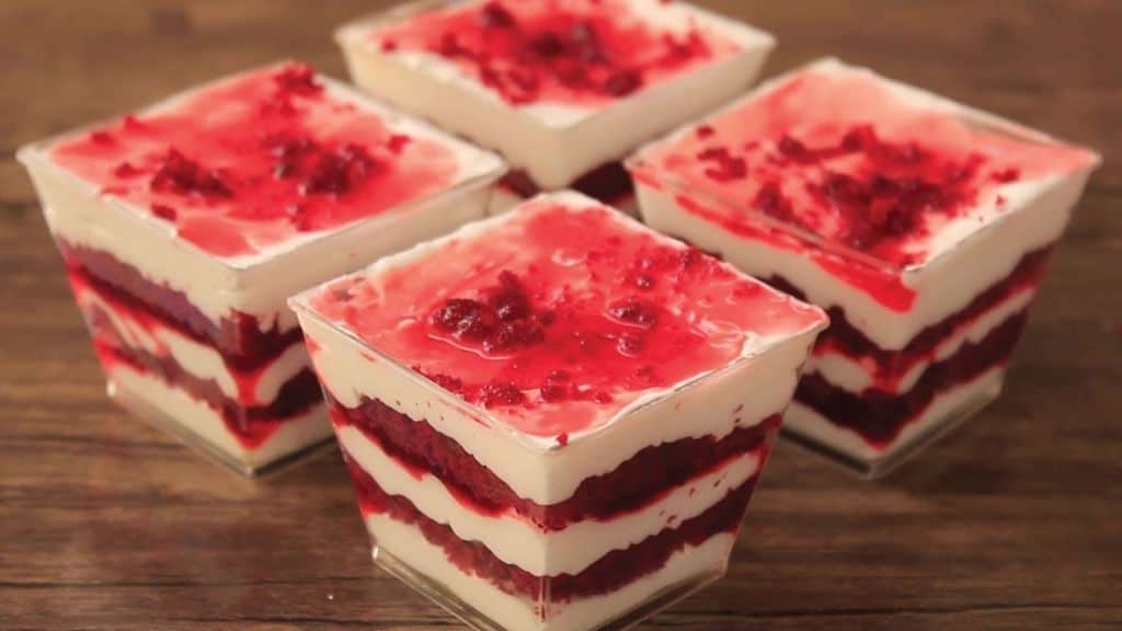 Red Velvet Mini Dessert Cups