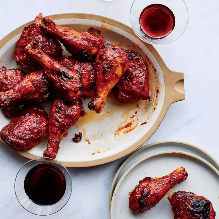 Red Wine Marinated Grilled Chicken