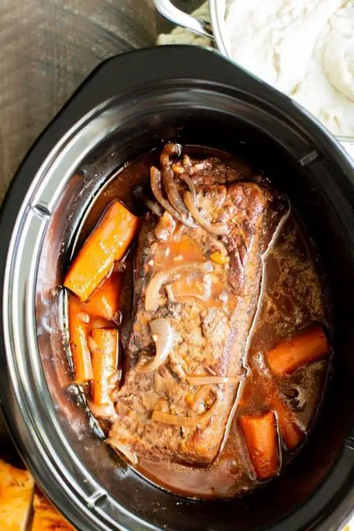 Red Wine and Garlic Brine for Beef Brisket