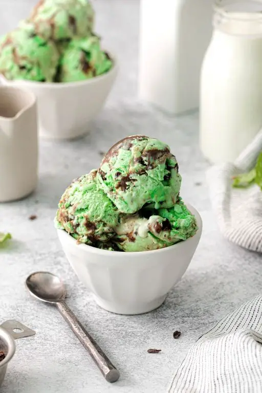 Refreshing Cannabutter Mint Chocolate Ice Cream