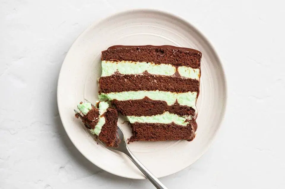 Refreshing Mint Chocolate Torta