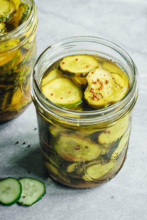 Refrigerator Bread and Butter Pickles