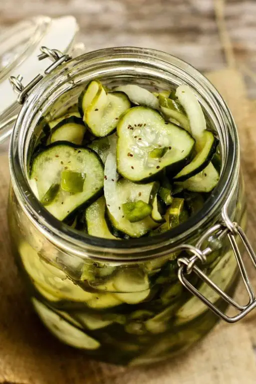 Refrigerator Sweet Dill Pickles