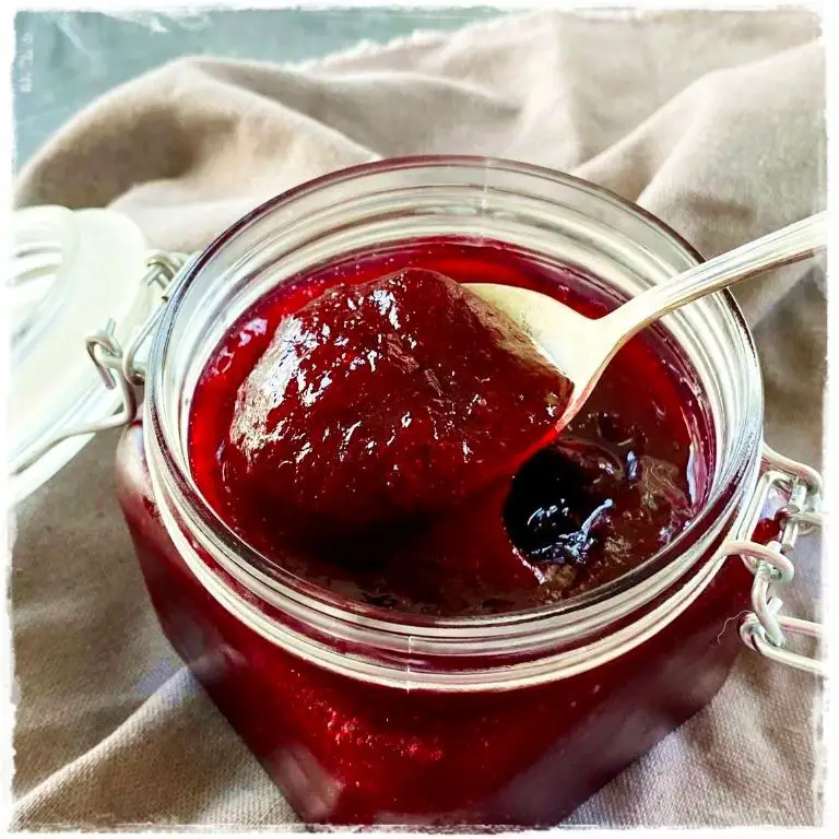 Rhubarb and Cherry Jam