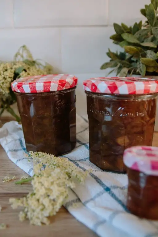 Rhubarb and Elderflower Jam