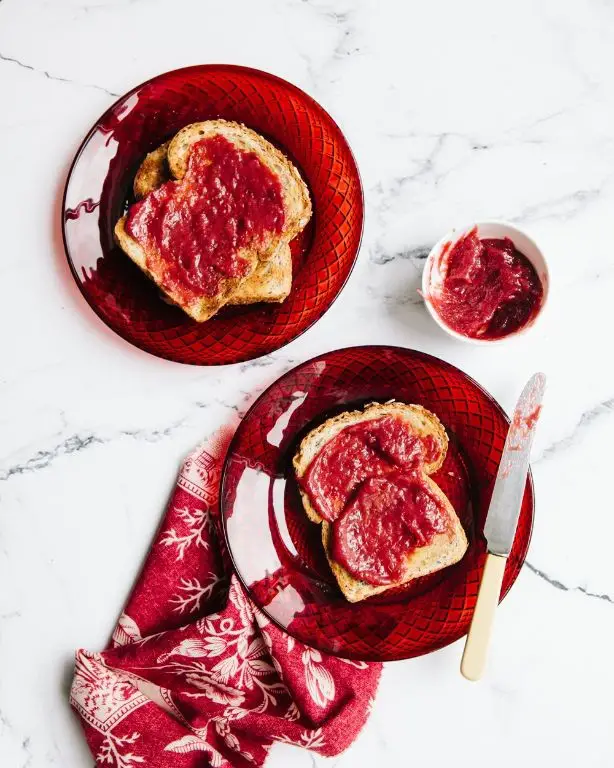 Rhubarb and Maple Syrup Jam