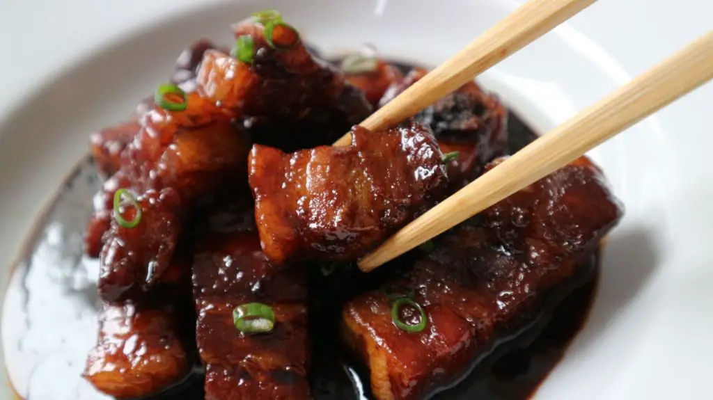 Rice Vinegar Braised Pork Belly