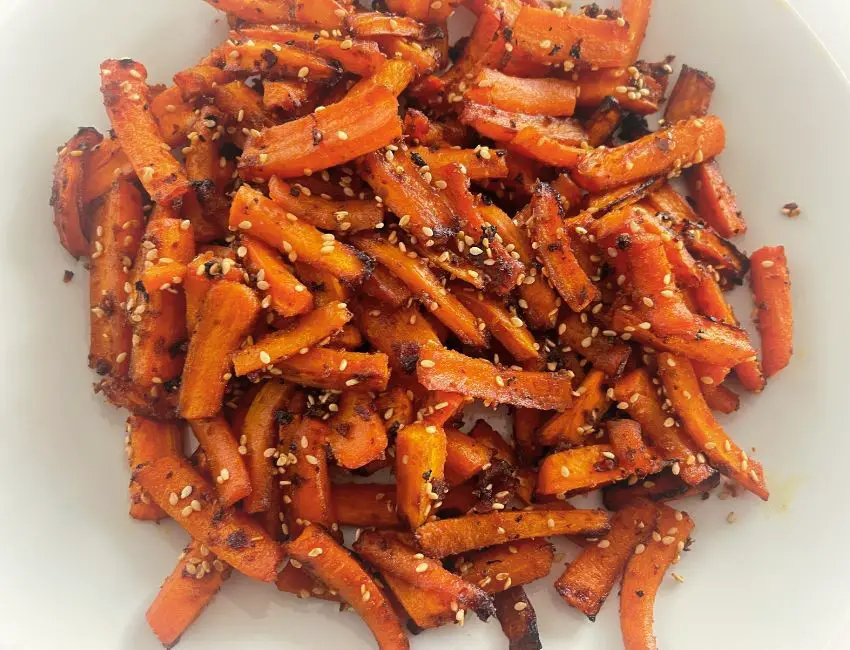 Rice Vinegar Glazed Carrots