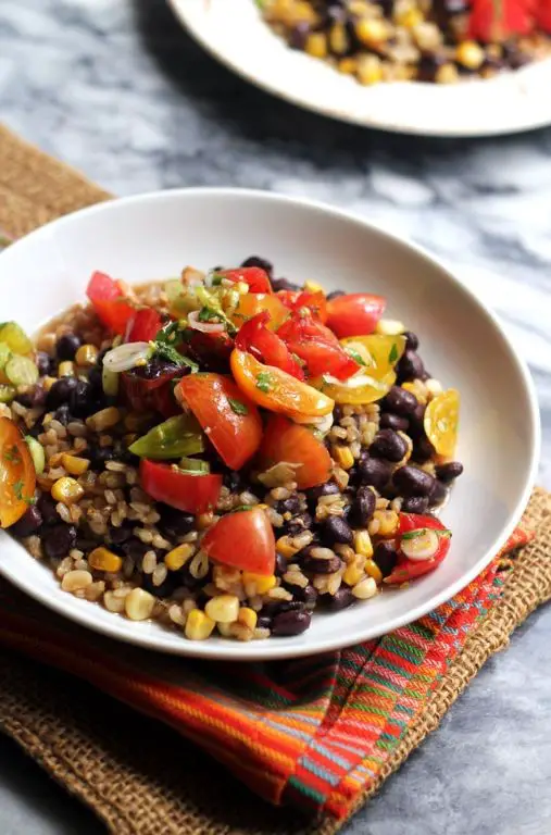 Rice and Beans with Salsa