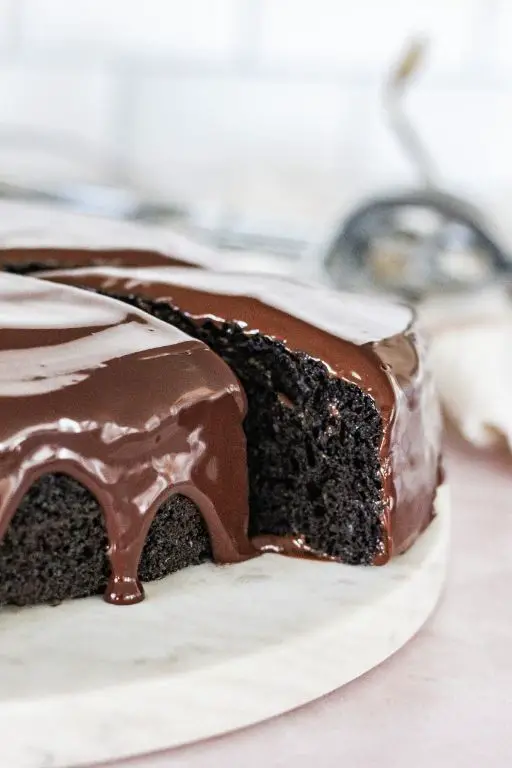 Rich Chocolate Ganache Glaze