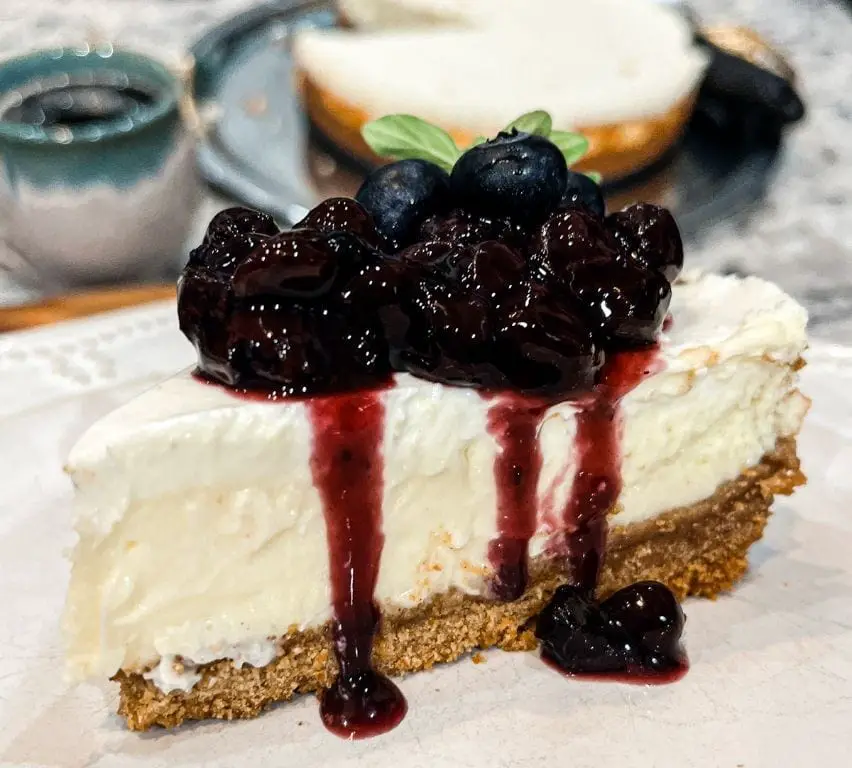 Rich and Creamy Cheesecake Made in KitchenAid Mixer