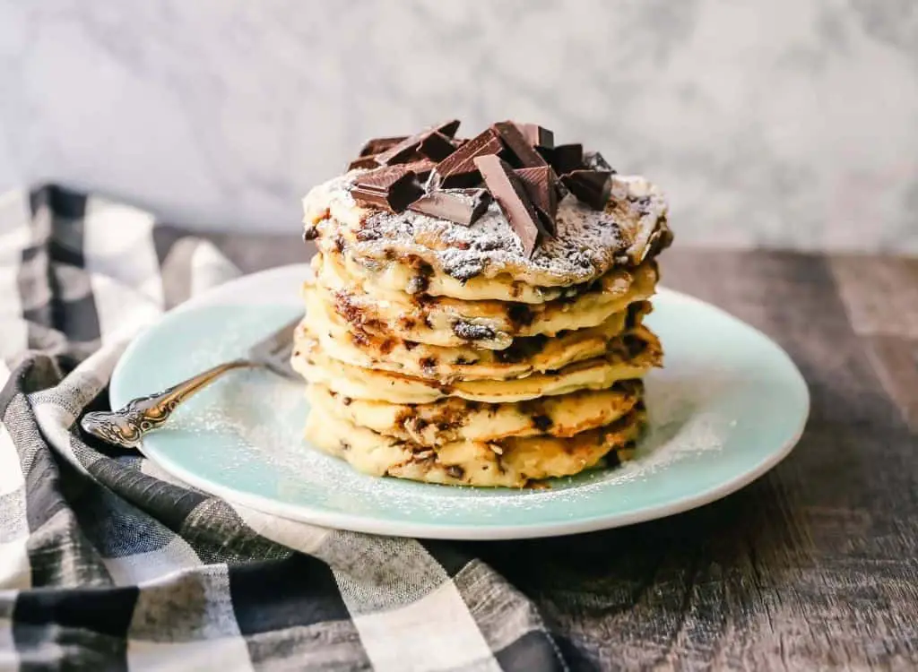 Ricotta and Chocolate Chip Pancakes