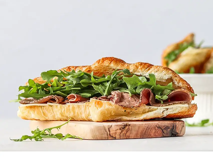 Roast Beef and Brie Croissant