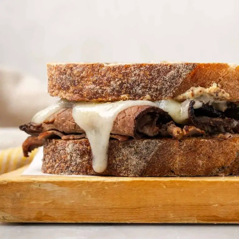 Roast Beef and Swiss Cheese Melt