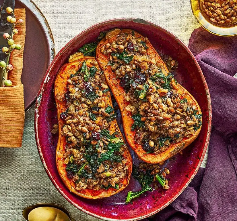 Roasted Butternut Squash Stuffing