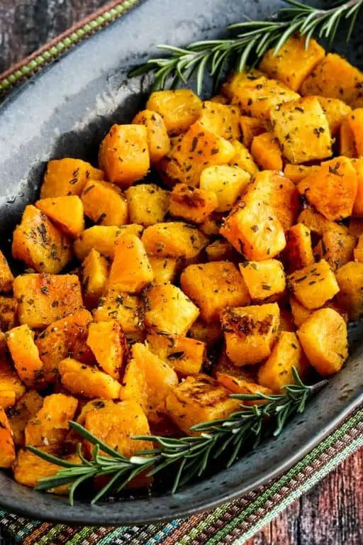 Roasted Butternut Squash with Rosemary