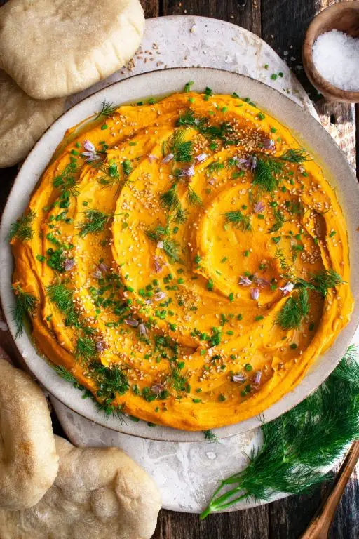 Roasted Carrot Hummus