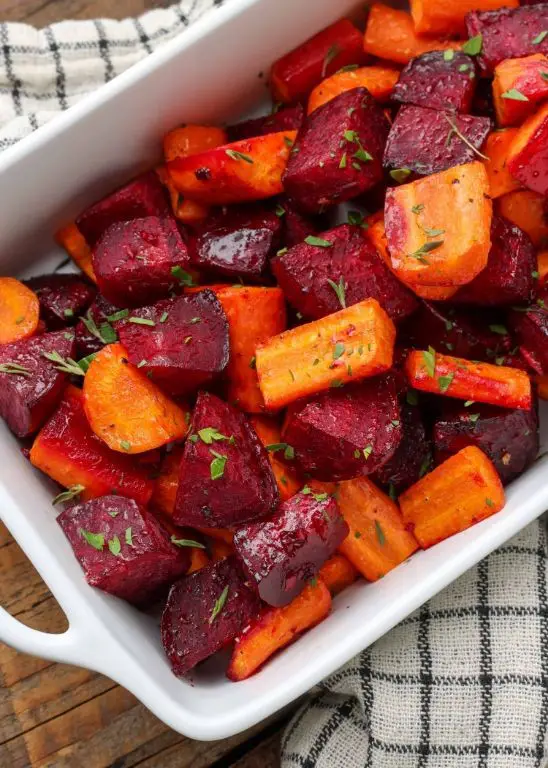 Roasted Carrot and Beetroot Medley