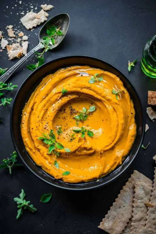 Roasted Carrot and Walnut Dip