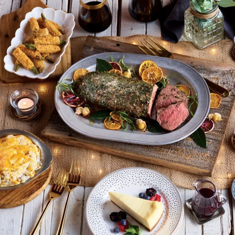 Roasted Chateaubriand with Red Wine Reduction