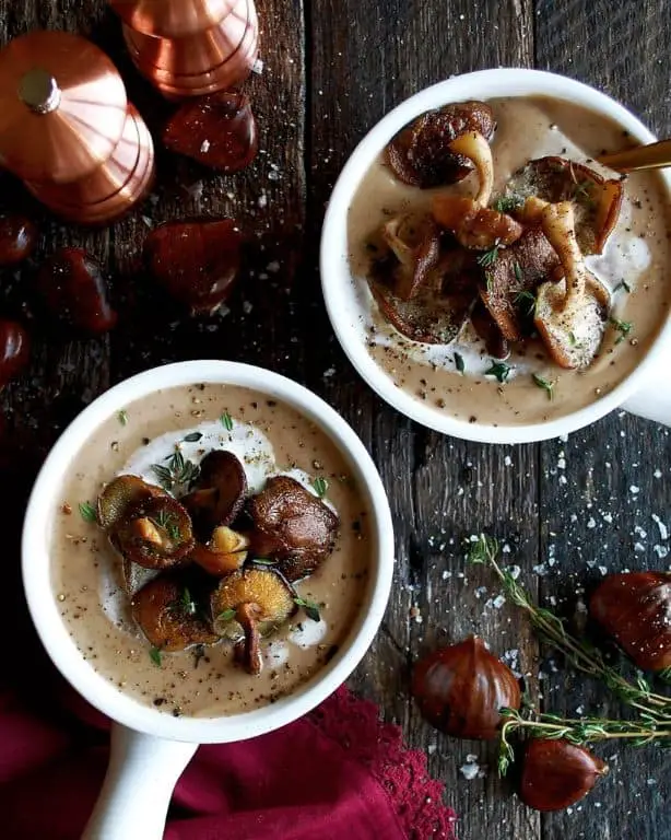Roasted Chestnut Soup