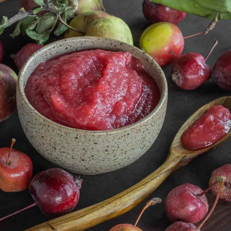 Roasted Crabapple Sauce