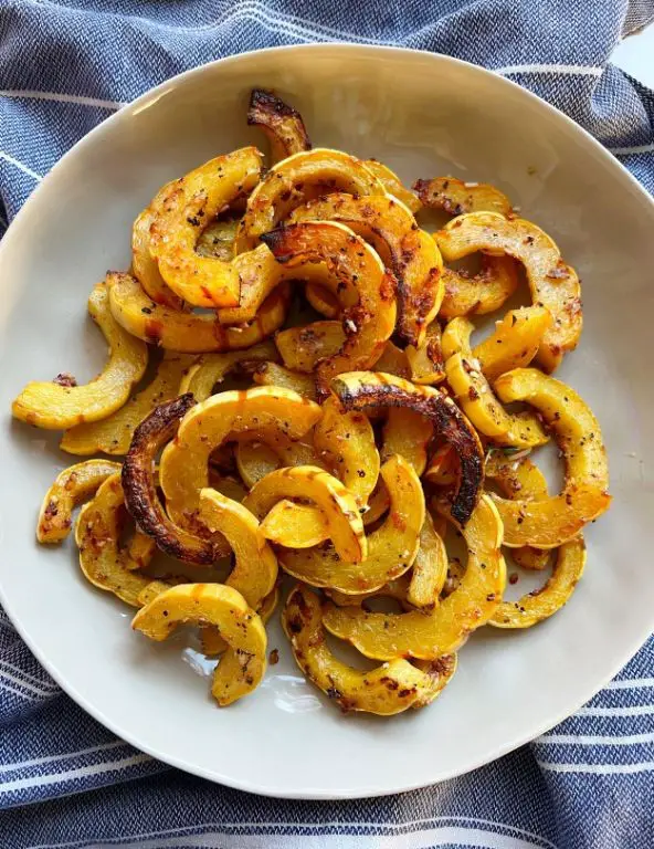 Roasted Cucuzza with Parmesan and Thyme