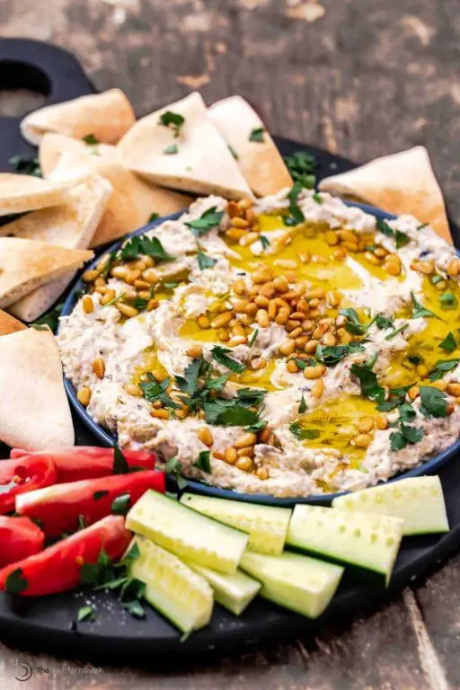 Roasted Eggplant and Feta Baba Ghanoush