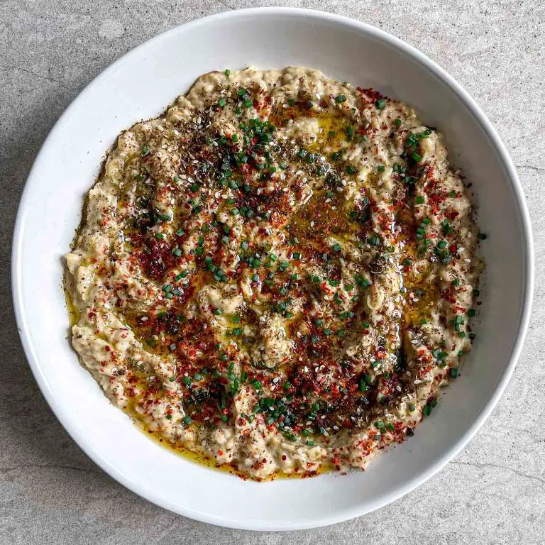 Roasted Garlic Baba Ghanoush