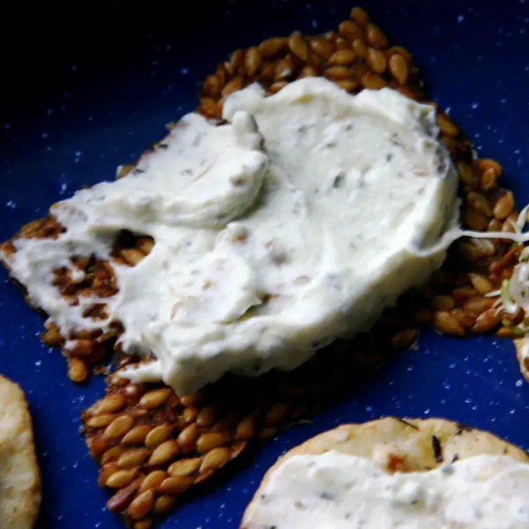 Roasted Garlic Kefir Cheese
