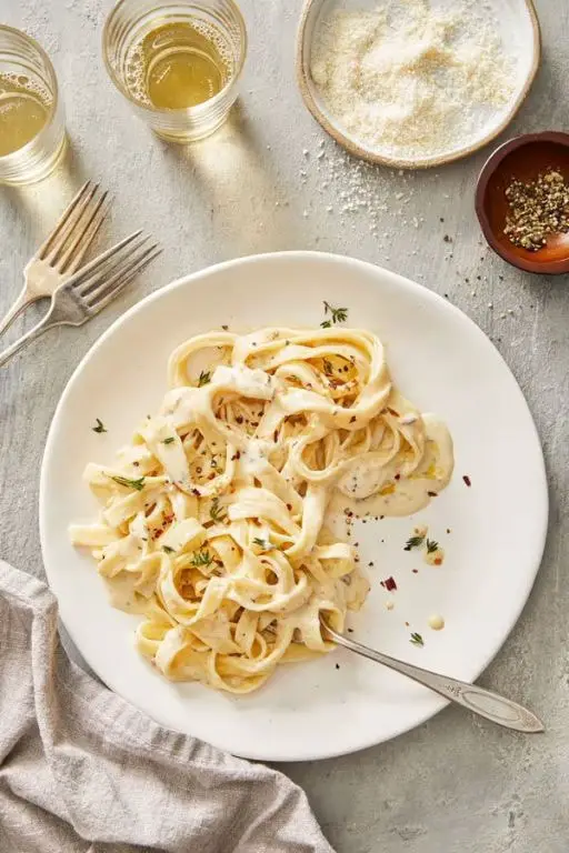 Roasted Garlic Mascarpone Pasta
