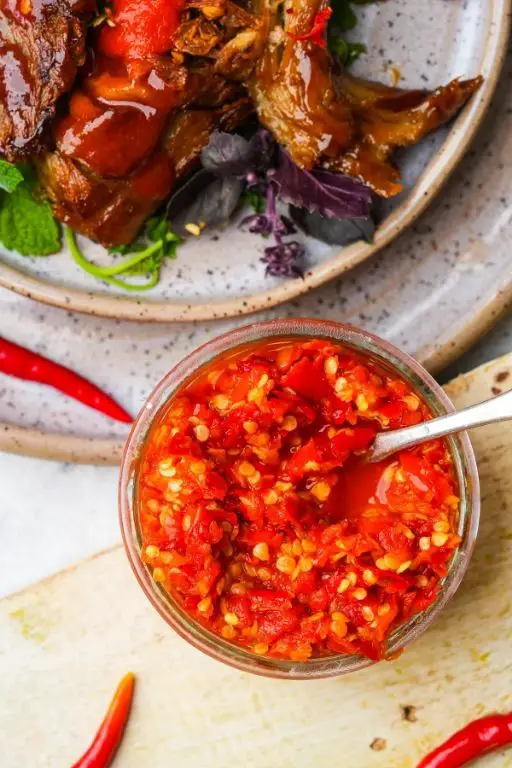 Roasted Garlic Sambal