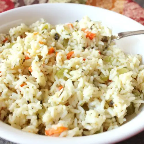 Roasted Garlic and Herb Rice Stuffing