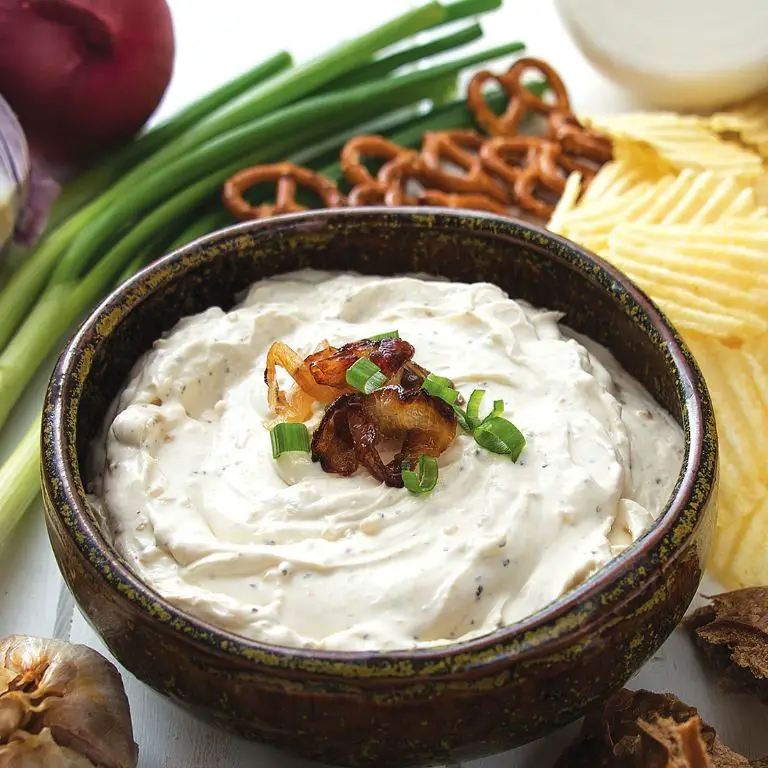 Roasted Garlic and Onion Dip