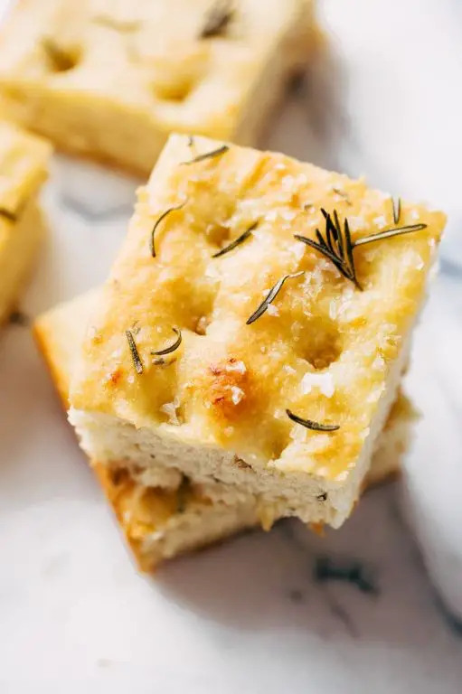 Roasted Garlic and Sea Salt Focaccia