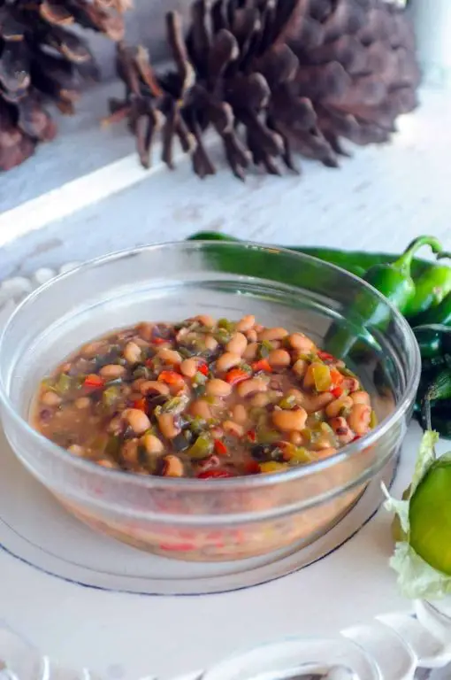 Roasted Red Pepper Black Eye Pea Dip