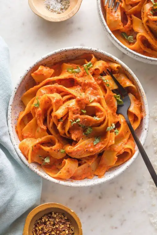Roasted Red Pepper Rana Pasta