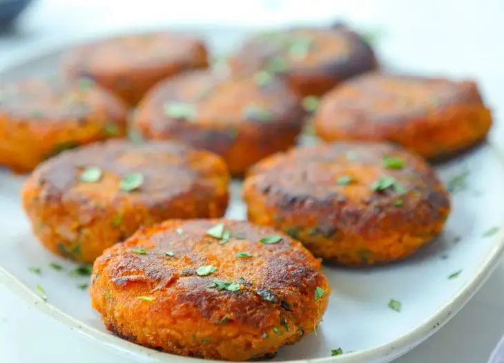 Roasted Sweet Potato Tikki