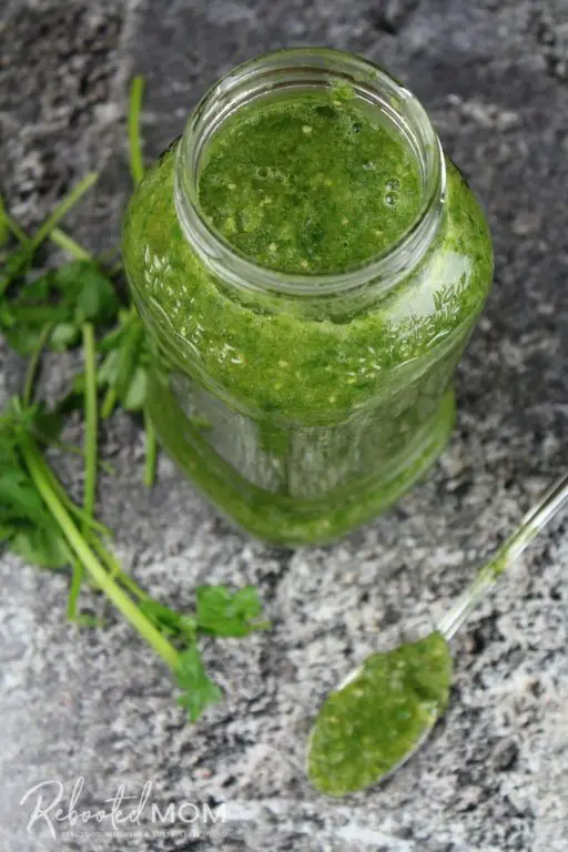 Roasted Tomatillo Pasta Sauce