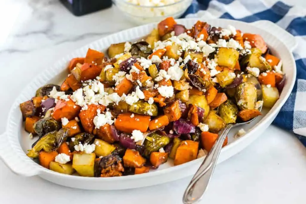 Roasted Vegetable Medley with Feta