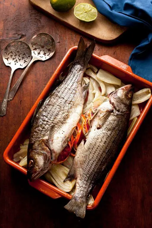 Roasted Whole Red Snapper with Fennel and Orange