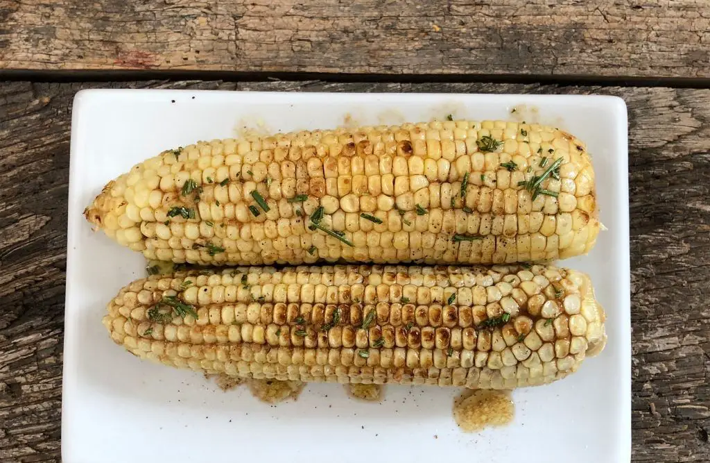 Rosemary Garlic Fried Corn