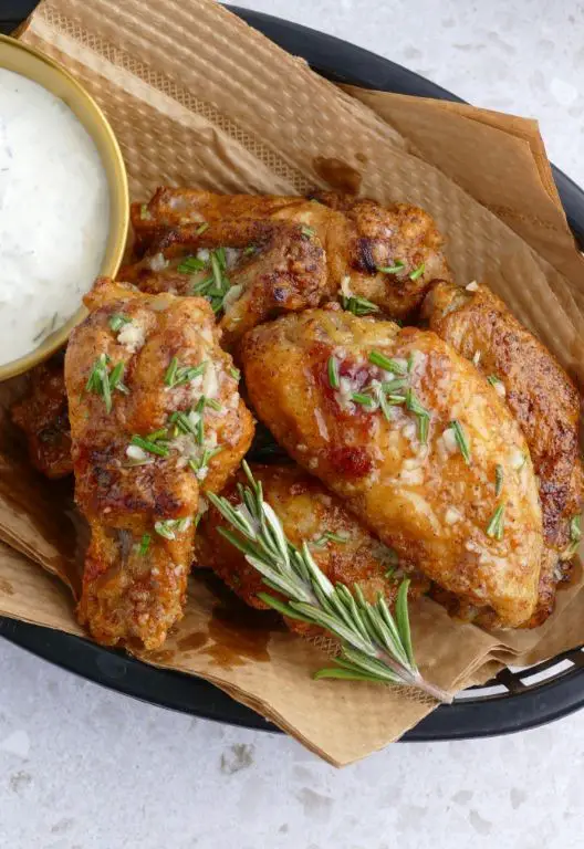 Rosemary Garlic Mild Wings