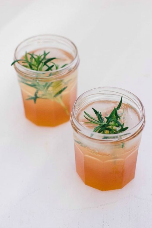 Rosemary Grapefruit Sparkler Punch